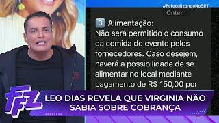 Entenda polêmica envolvendo o buffet do aniversário da filha de Virginia | Fofocalizando 03/06/25