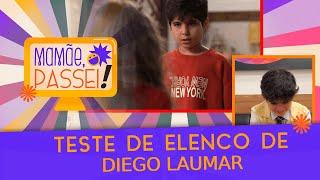 Diego Laumar reage ao seu teste para a novela "A Caverna Encantada " | Mamãe, Passei!