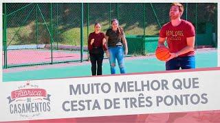 Muito melhor que cesta de três pontos| Fábrica de Casamentos - 04/07/20