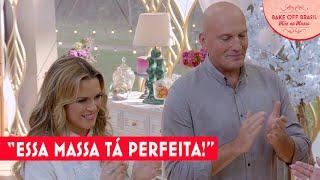 Confeiteiro surpreende a Beca Milano na prova criativa: "Essa massa tá perfeita" | Bake Off Brasil