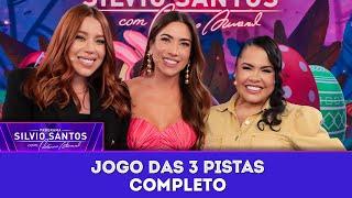 Jogo das 3 Pistas: Cassiane X Jullianny Souza | Programa Silvio Santos (20/04/25)