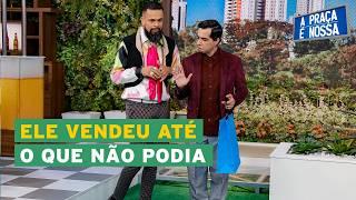 "Corretor de luxo" ou invasor? Lalau tenta vender casa alheia e é desmascarado! | A Praça é Nossa