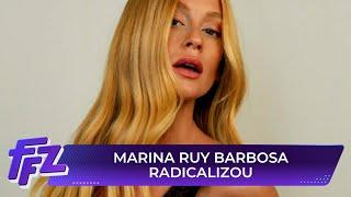 Marina Ruy Barbosa radicaliza e aparece loira | Fofocalizando 23/05/25