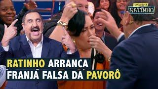 Ratinho tira franja de Pavorô e cabelo para num lugar inusitado | Programa do Ratinho (09/07/25)