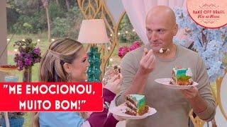Bolo Poesia emociona a tenda no Bake Off Brasil (Parte 1
