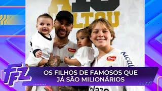 Saiba quais são os filhos de famosos que já são milionários | Fofocalizando 29/05/25