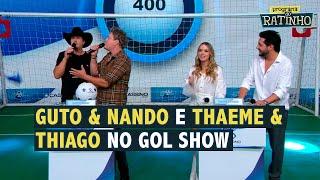 Ratinho se diverte com as duplas Guto & Nando e Thaeme & Thiago | Fofocalizando (29/04/25)