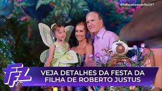 Filha de Roberto Justus se fantasia em festa luxuosa; veja detalhes | Fofocalizando 20/05/25