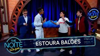 Recorde da Audiência: Estourar balões entre duas pessoas | The Noite (02/04/26)