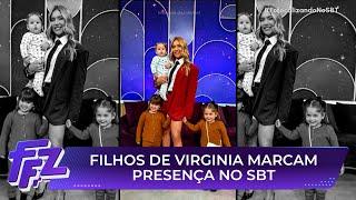 Filhos de Virginia Fonseca roubam a cena em gravação do Sabadou | Fofocalizando 10/06/25