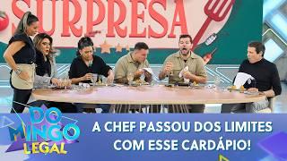 Victor Sarro, Rodrigo Capella e Marlei Cevada encaram o cardápio surpresa | Domingo Legal (08/02/26)