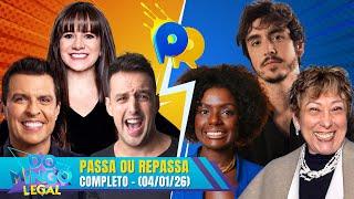 Time Rodrigo Capella X Wagner Santisteban no Passa ou Repassa | Domingo Legal (04/01/26)