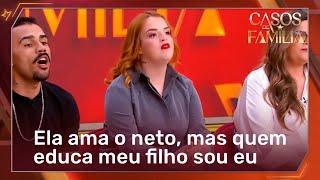 Avó famosa dá bronca "fofa" em participantes  | Casos de Família