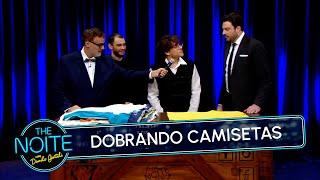 Recorde da Audiência: o jeito certo de dobrar camisetas | The Noite (17/07/25)