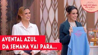 Veja quem levou o avental azul e quem deixou a competição do Bake Off Brasil dessa semana