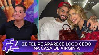 Zé Felipe aparece logo cedo na mansão de Virginia Fonseca | Fofocalizando 05/06/25