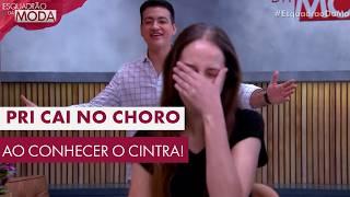 Participante se emociona ao conhecer o Cintra e ver o resultado do novo cabelo: "Não acredito"