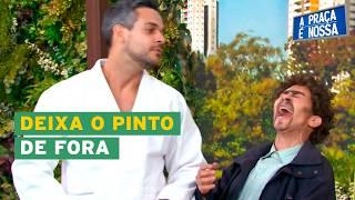 Foi só falar "Pinto" que virou bagunça! ?
