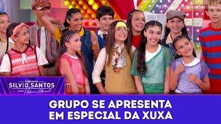 Grupo Engenharia da Dança surpreende Xuxa em homenagem | Programa Silvio Santos (23/03/25)