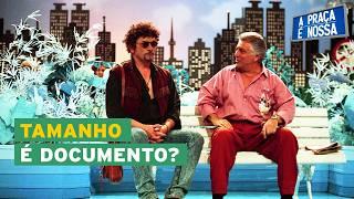 Carlos Alberto fica de queixo caído com o que o Patropi está segurando!