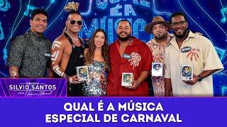 Qual é a Música: Carnaval - Timbalada x Filhos de Jorge | Programa Silvio Santos (02/03/25)