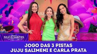 Jogos das 3 Pìstas : Juju Salimeni e Carla Prata | Programa Silvio Santos (15/02/26)