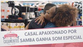 Casal apaixonado por samba ganha som especial | Fábrica de Casamentos - 08/08/20