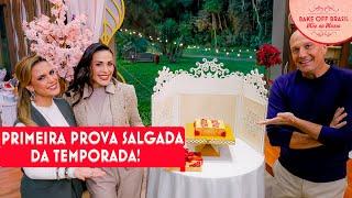 Primeira torta salgada da temporada surpreende jurados no Bake Off Brasil