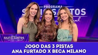 Jogo das 3 Pistas: Ana Furtado X Beca Milano | Programa Silvio Santos (29/03/25)