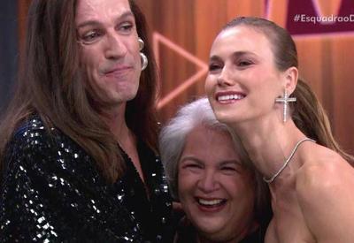 Participante de 64 anos se emociona no Esquadrão: "O mundo se abre quando olham pra você