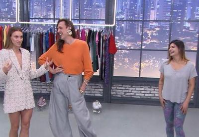 Lojista que só usa roupa de academia é o novo desafio do "Esquadrão da Moda"