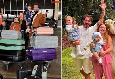 Viih Tube mostra detalhes de primeira viagem com a família completa