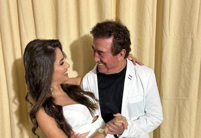 Esposa de Amado Batista se declara no Dia dos Namorados: "Ele me encontrou"