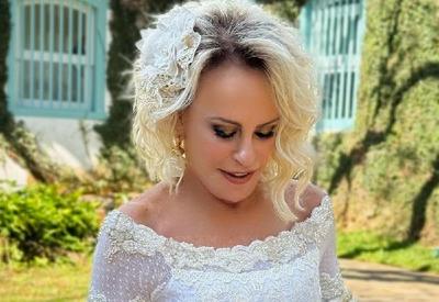 Ana Maria Braga renova votos de casamento em cerimônia íntima na fazenda