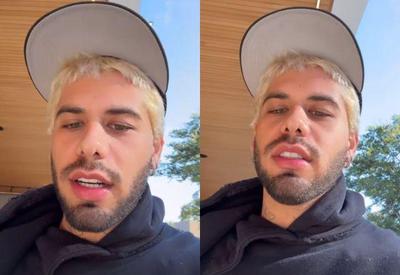 Zé Felipe confessa no que deu a "brincadeira" depois do show: "Fui fazer graça"