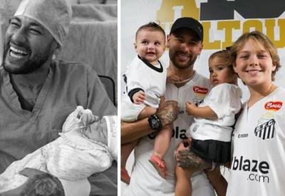 Neymar inclui nome da caçula Mel em chuteira especial