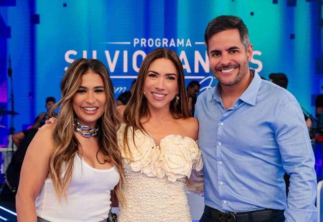A apresentadora Patricia Abravanel