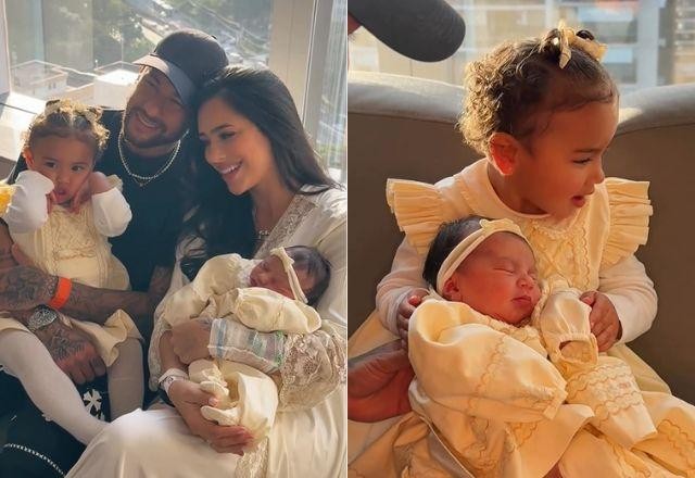 Neymar, Bruna Biancardi, Mavie e Mel
