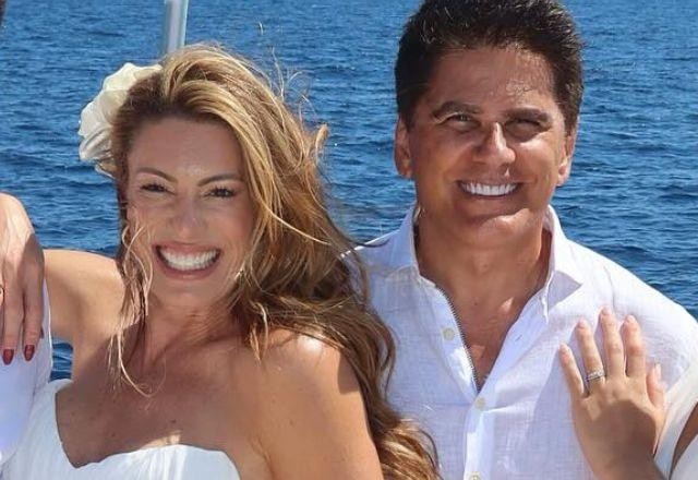 Elaine Mickely e Cesar Filho