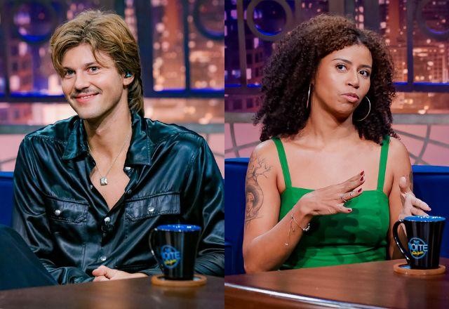 Ruel e Gessica Ferreira no The Noite