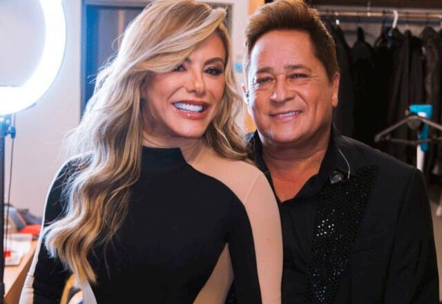 Poliana Rocha e Leonardo