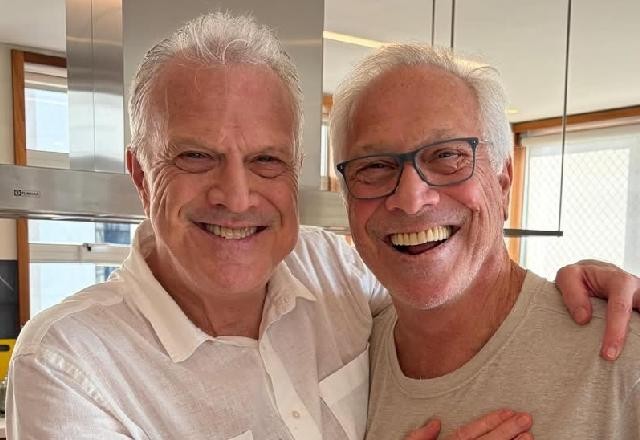 Pedro Bial e Alberto Bial