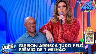 Gleison participa do Até Onde Você Chega para ajudar amigo com doença | Domingo Legal (26/04/26) Gleison participa do Até Onde Você Chega para ajudar amigo com doença | Domingo Legal (26/04/26)
