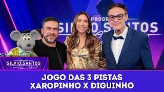 Jogo das 3 Pistas: Xaropinho X Diguinho Coruja | Programa Silvio Santos (03/05/26) Jogo das 3 Pistas: Xaropinho X Diguinho Coruja | Programa Silvio Santos (03/05/26)