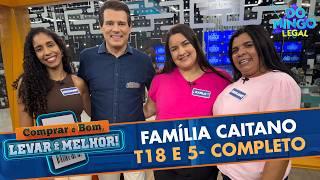Comprar É Bom, Levar É Melhor: Família Caitano - T18 Episódio 05 | Domingo Legal (12/04/26) Comprar É Bom, Levar É Melhor: Família Caitano - T18 Episódio 05 | Domingo Legal (12/04/26)