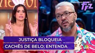 Belo na mira! Justiça manda bloquear cachês por dívida em processo de R$ 230 mil Belo na mira! Justiça manda bloquear cachês por dívida em processo de R$ 230 mil