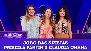 Jogo das 3 Pistas: Priscila Fantin X Claudia Ohana | Programa Silvio Santos (19/04/26) Jogo das 3 Pistas: Priscila Fantin X Claudia Ohana | Programa Silvio Santos (19/04/26)