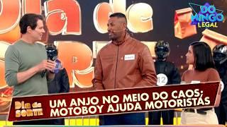 O motoboy Flavio Brotas busca transformação no "Dia de Sorte" | Domingo Legal (12/04/26) O motoboy Flavio Brotas busca transformação no "Dia de Sorte" | Domingo Legal (12/04/26)