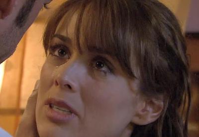 Nesta segunda-feira (15), Maria José pergunta o que Alessandro sente por ela